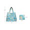 Wrapables Medium Foldable Tote Nylon Reusable Grocery Bag (Set of 2), Silly Owls